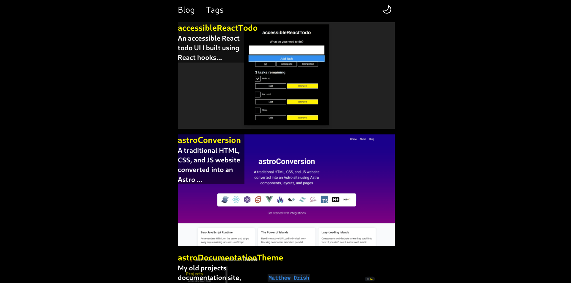 MaDrBlog screenshot