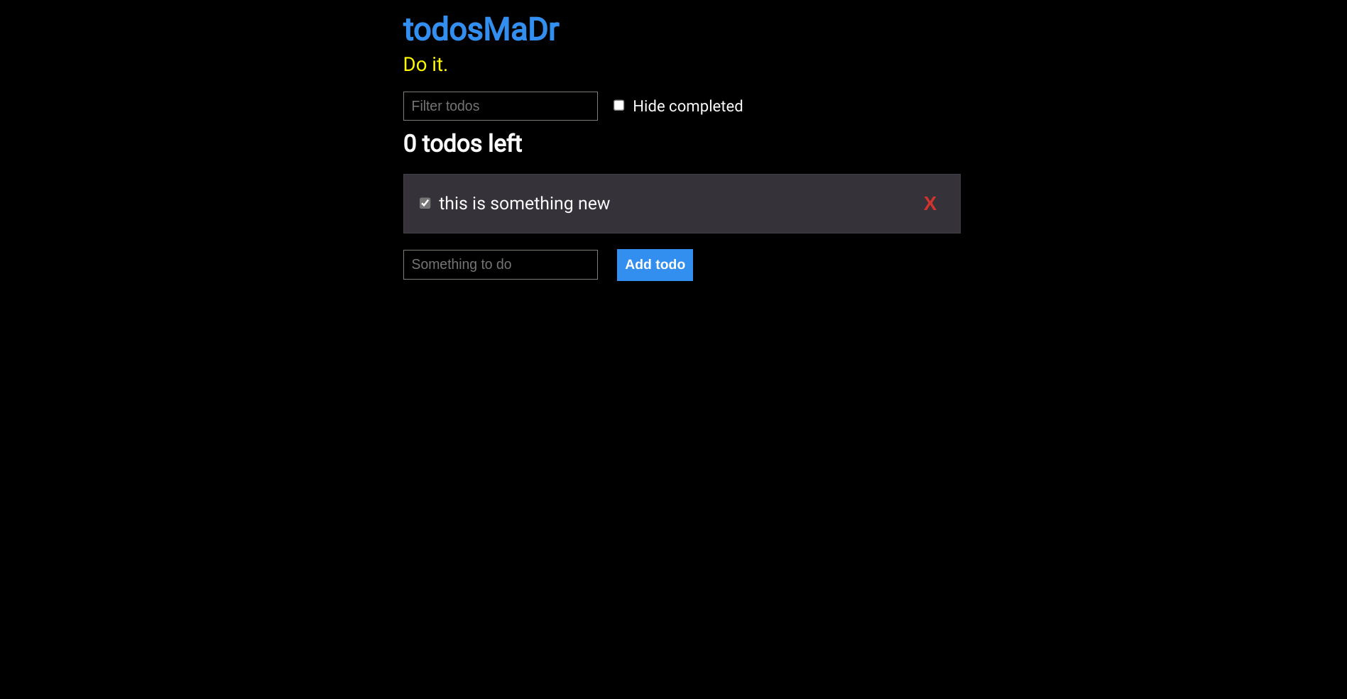 todosMaDr screenshot