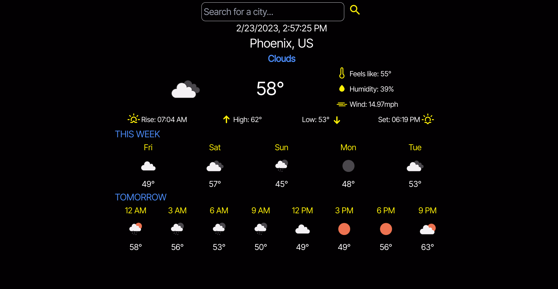 weatherMaDrs screenshot